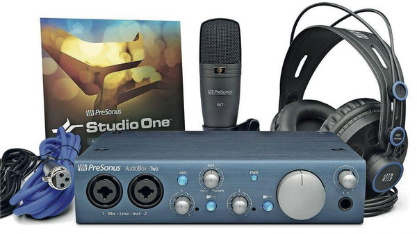 PreSonus ABOXITWOSTUDIO Audio iTwo Studio Bundle for Mac, PC, iPad