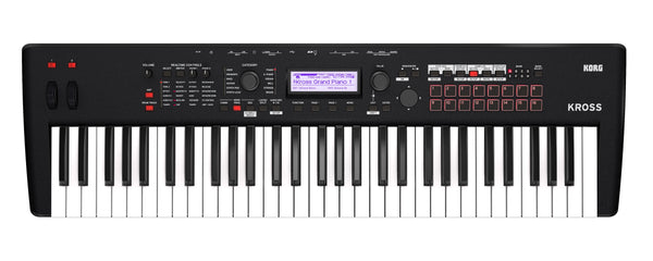Korg KROSS261MB 61 Key Synthesizer Workstation in Matt Black