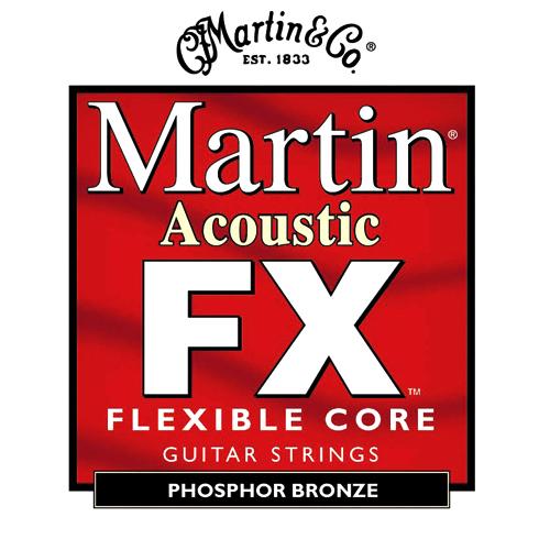 Martin MFX740 FX Phosphor Bronze Acoustic Guitar Strings 12-54 Light
