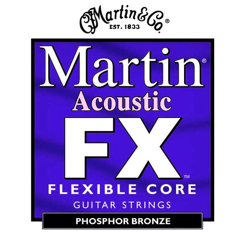 Martin MFX750 FX Phosphor Bronze Acoustic Guitar Strings 12-54 Medium
