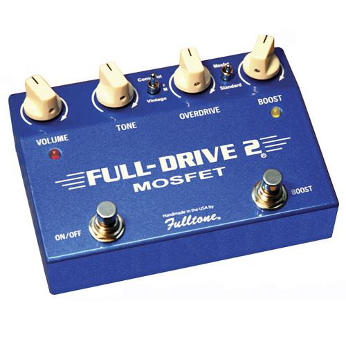 Fulltone FD2MOS Fulldrive 2 Mosfet Overdrive Distortion Effects Pedal