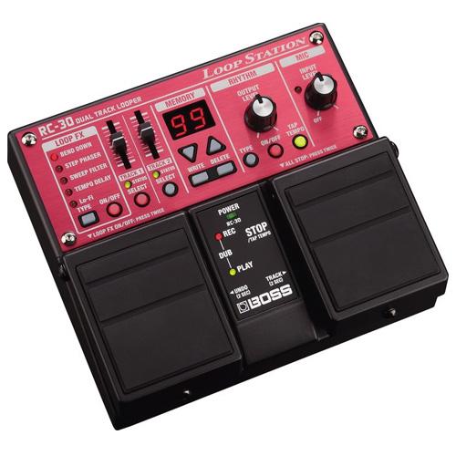 Boss RC30 Dual Track Stereo Looper Effects Pedal