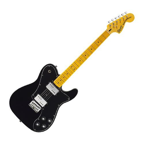 Squier 0301265506 Vintage Modified Telecaster Deluxe Electric Guitar in Black