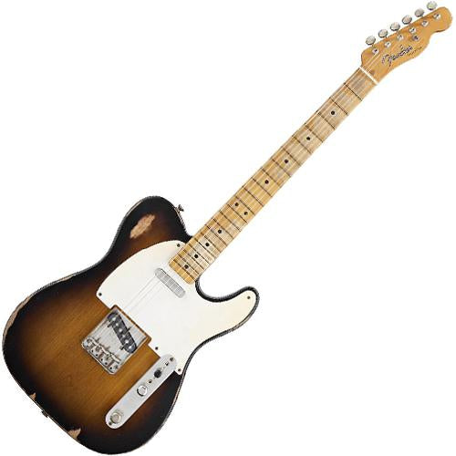 Fender 0131212303 Road Worn '50s Telecaster Maple in 2 tone Sunburst
