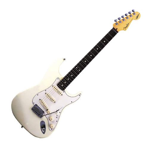 Fender 0119600805 Jeff Beck Stratocaster Rosewood in Olympic White w/Case
