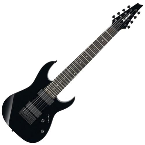 Ibanez RG8BK 8 string Electric Guitar in Gloss Black