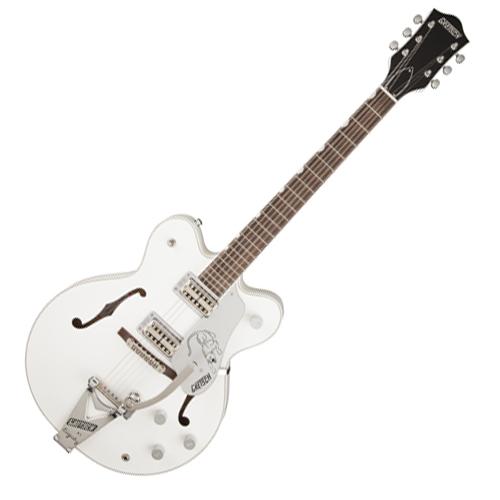 Gretsch 2400600805 G6137TCB White Panther Electric Guitar w/Case