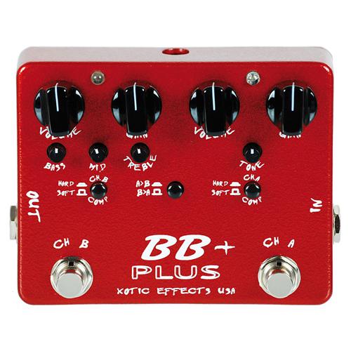 Xotic BBPLUS Dual Distortion Effects Pedal