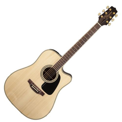 Takamine GD51CENAT G 50 Series Dreadnought Cutaway Acoustic Electric in Natural