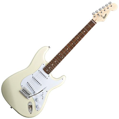 Squier 0310001580 Bullet Stratocaster w/Trem Electric Guitar in Arctic White