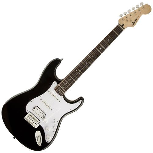 Squier 0310005506 Bullet HSS Stratocaster w/Trem Electric Guitar in Black