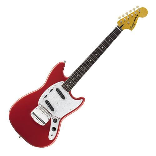 Squier 0302200540 Vintage Modified Mustang Electric Guitar in Fiesta Red