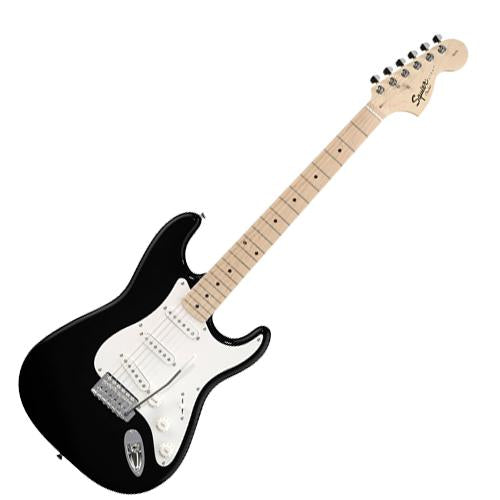 Squier 0310602506 Affinity Stratocaster Electric Guitar Maple in Black