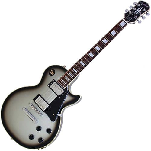 Epiphone ELPCPSBNH Les Paul Custom Pro in Silverburst Chrome Hardware