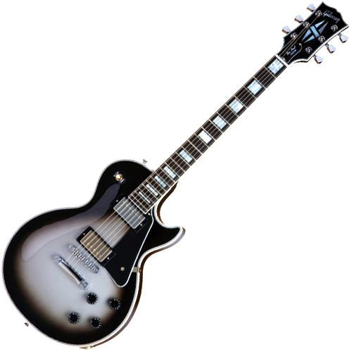 Gibson LPCSLCH Les Paul Custom Electric Guitar in Silverburst w/Case