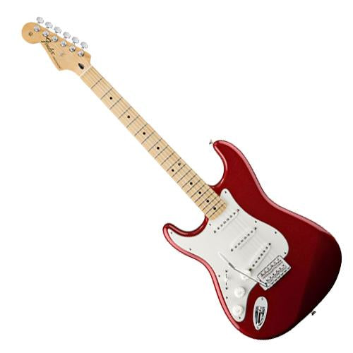 Fender 0144622509 Left Handed Standard Stratocaster Maple in Candy Apple Red
