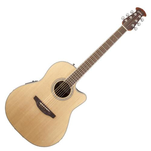 Ovation CS244 Celebrity Standard Acoustic Electric Mid Depth Bowl in Natural