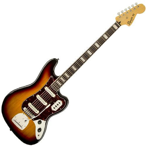 Squier 0305600500 Vintage Modified Bass VI Rosewood in 3Colour Sunburst