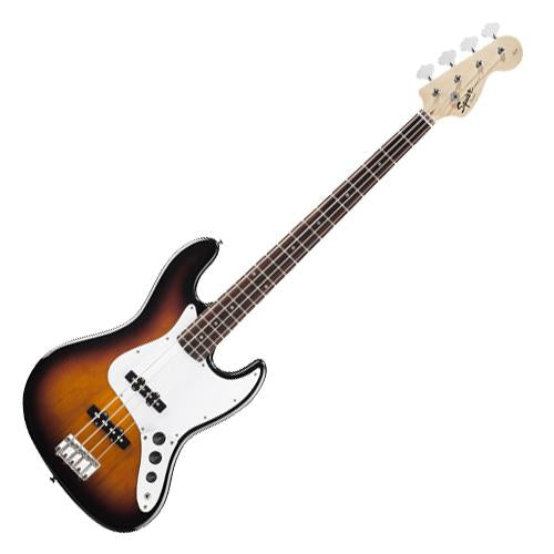 Squier 0310760532 Affinity Series Jazz Bass Guitar Rosewood in Brown Sunburst