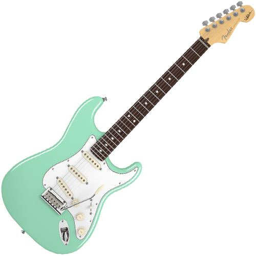 Fender 0119600857 Jeff Beck Stratocaster Rosewood in Surf Green w/Case