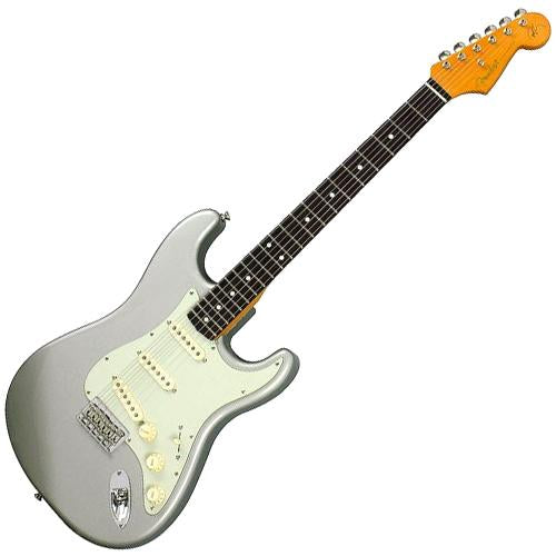Fender 0139100324 Robert Cray Stratocaster Rosewood in Inca Silver w/Gig Bag
