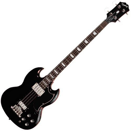 Epiphone EBB3EBCH EB3L Long Scale Bass Guitar in Black