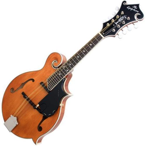 Epiphone MM50EVNNH Deluxe F Style Mandolin Solid Spruce Top w/Pickup