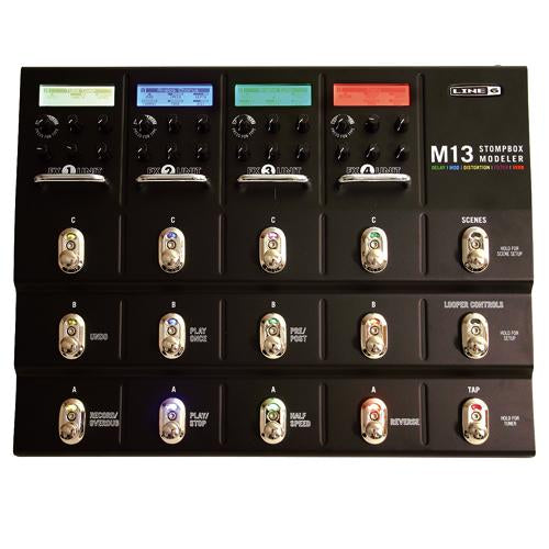 Line 6 M13 Stomp Box Modeler Effects Pedalboard Effects Pedal