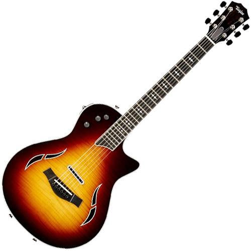 Taylor T5PROTSB T5 Pro Curly or Flame Maple Top Electric Guitar in Tobacco Sunburst w/Case