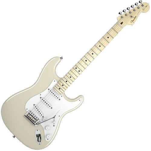 Fender 0117602805 Eric Clapton Stratocaster Maple in Olympic White w/Case
