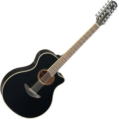 Yamaha APX700II12BL APX Series 12 String Acoustic Electric in Black