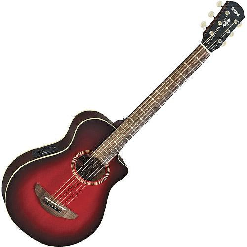 Yamaha APXT2DRB 3/4 Size APX Acoustic Electric Guitar in Dark Red Sunburst w/Gig Bag