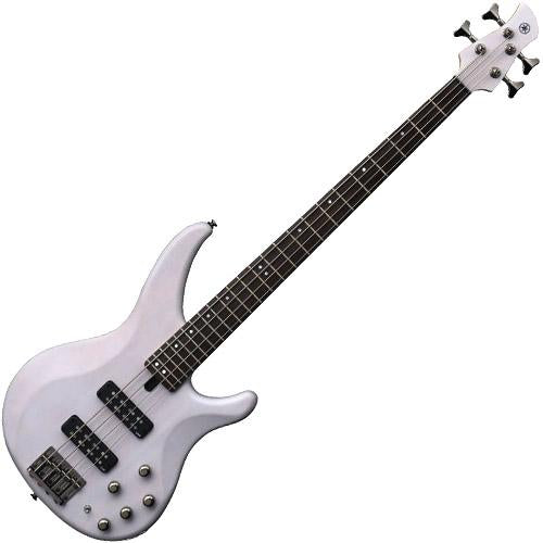 Yamaha TRBX504TWH TRBX Series Bass Guitar w/Performance EQ in Translucent White