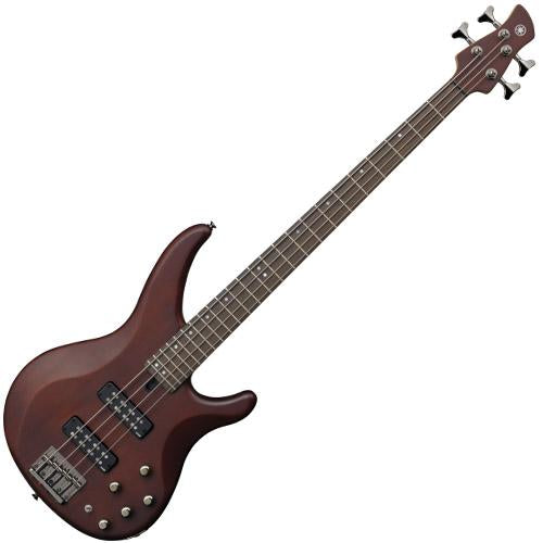 Yamaha TRBX504TBR TRBX Series Bass Guitar w/Performance EQ in Translucent Brown