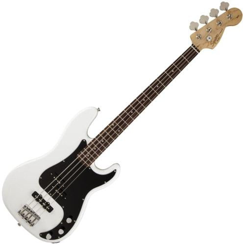 Squier 0310500505 Affinity Series Precision PJ Bass Rosewood in Olympic White