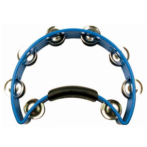 Rhythm Tech RT1040 Tambourine - Heavy Duty ABS Plastic - Blue