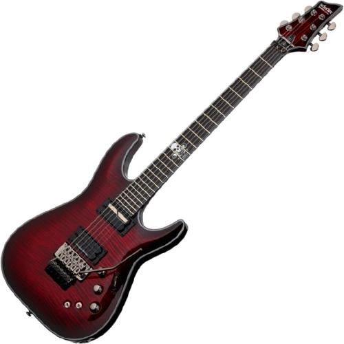 Schecter HRC1FRSBCH C1 Hellraiser w/Floyd Rose and Sustainiac in Black Cherry