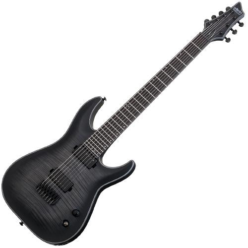 Schecter KMERROW7TBBS Keith Merrow Signature 7 string Electric Guitar in Trans Black Burst
