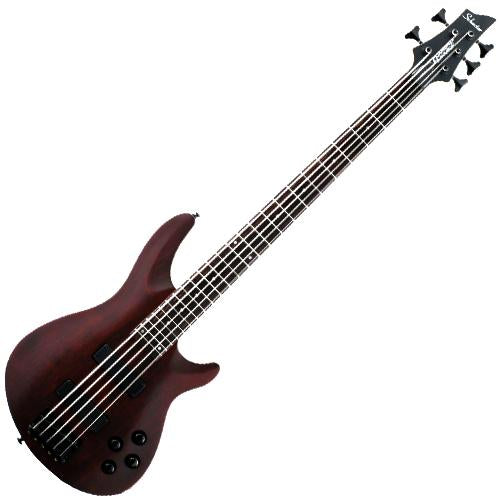 Schecter OMEN5WSN Omen 5 String Bass in Walnut Satin