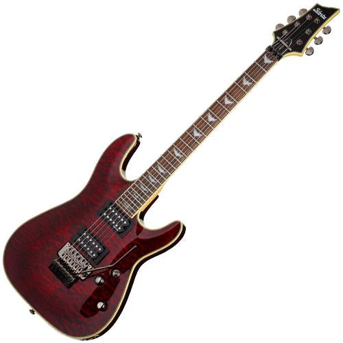 Schecter OMENEXT6FRBCH Omen Extreme Electric Guitar w/Floyd Rose in Black Cherry