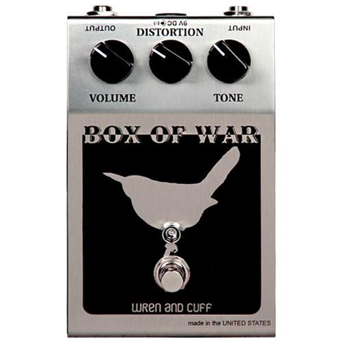 Wren and Cuff BOXOFWAR "Russian Muff" Recreated Distortion Effects Pedal