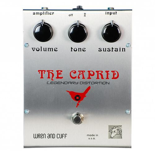 Wren and Cuff CAPRID Ram's Head Recreated Distortion Effects Pedal