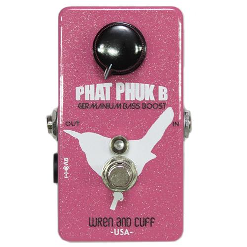 Wren and Cuff PHATPHUKB Bass JFET/Germanium Hybrid Dirty Boost Effects Pedal