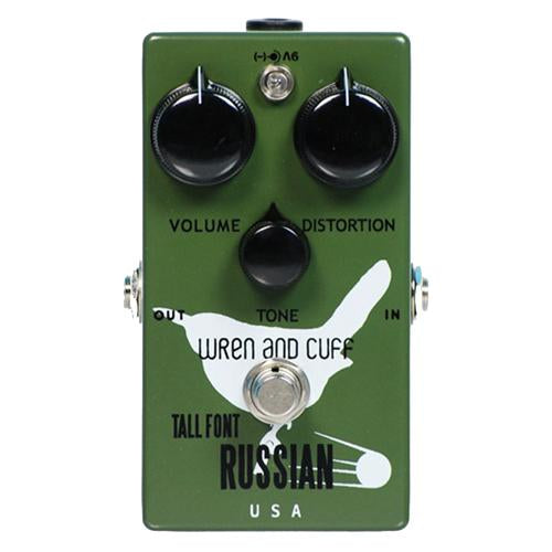 Wren and Cuff TALLFONT "Russian Muff" Distortion Effects Pedal