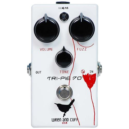 Wren and Cuff TRIPIE70 "Triangle Knob Muff" Fuzz Effects Pedal