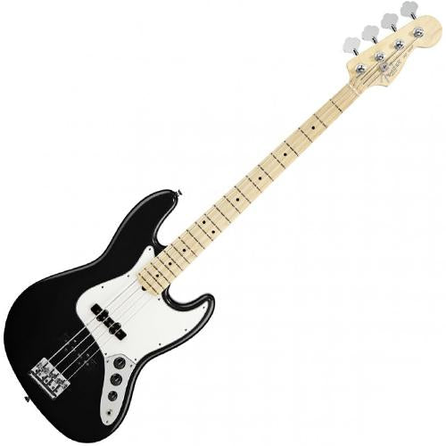 Fender 0146202506 Standard Jazz Bass Guitar Maple 3Ply Parchment Pickguard in Black