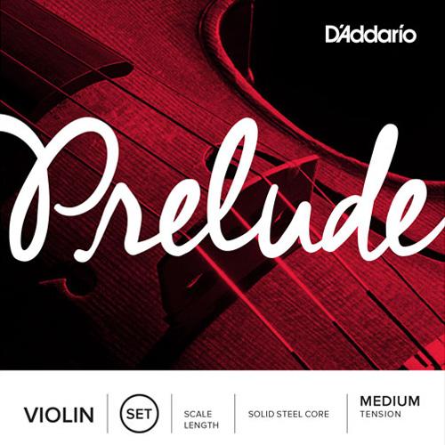 D'Addario J81034 Prelude 3/4 Size Violin Strings Medium Tension