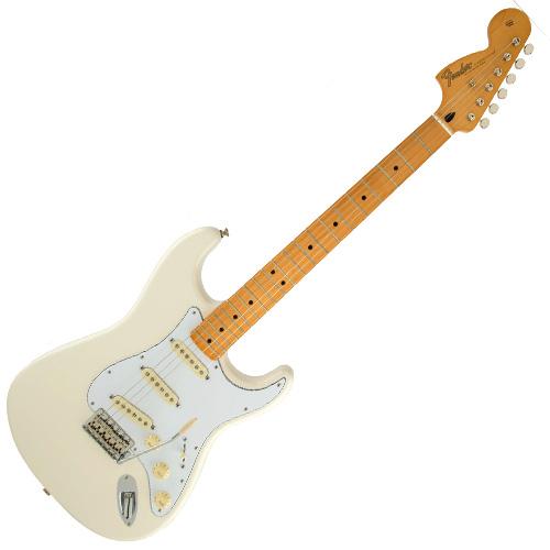 Fender 0145802305 Jimi Hendrix Signature Stratocaster in Olympic White Maple w/Gig Bag