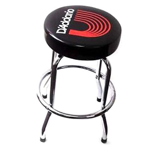 D'addario MERCHSTD Swivel Guitar Player's Logo Bar Stool