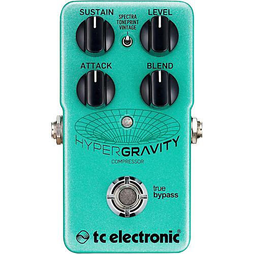 t.c.electronics HYPERGCOMP HyperGravity Compressor Effects Pedal